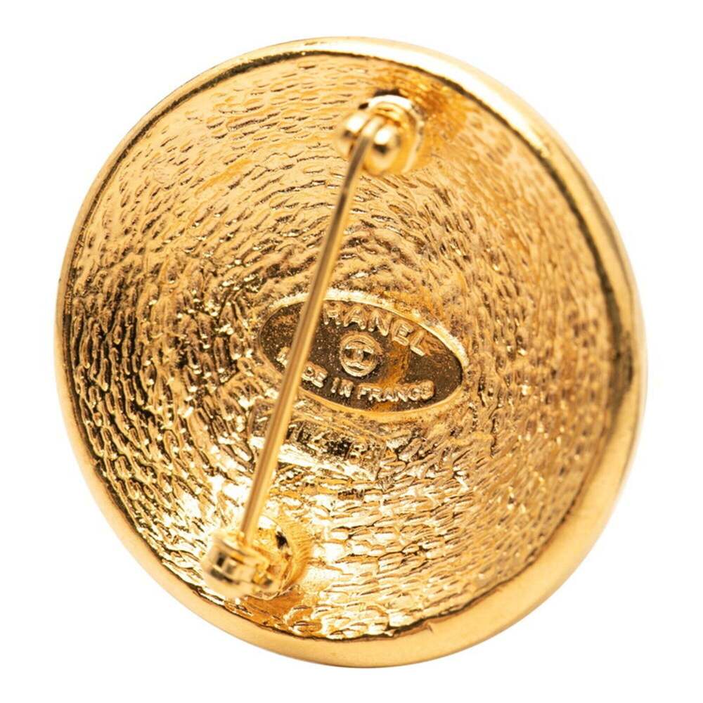 CHANEL Vintage Gold Brooch - Picture 3 of 3